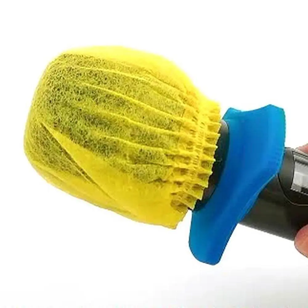 

Room KTV Karaoke Supplies Disposable Windscreen Non-woven Mic Cap Pad Mic Cover Mat Microphone Cover Antibacterial Cover