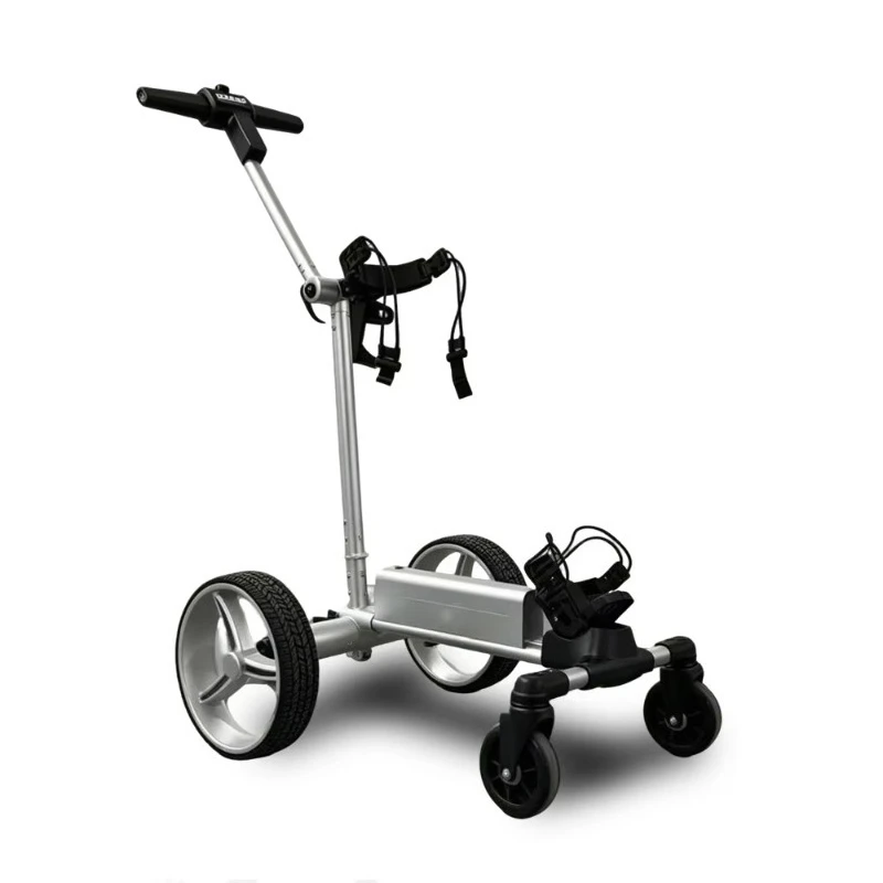 

Premium New Comer Golf Trolley Electric Cart With Dual 80W Brushless Motors Foldable Buggy Trolley