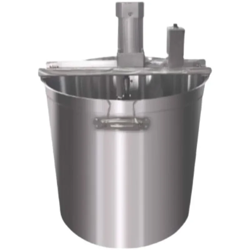 Máquina automática de Material inferior de olla caliente a pequeña escala, pincho picante, máquina para freír, mezclador de salsa para hervir, salsa para freír