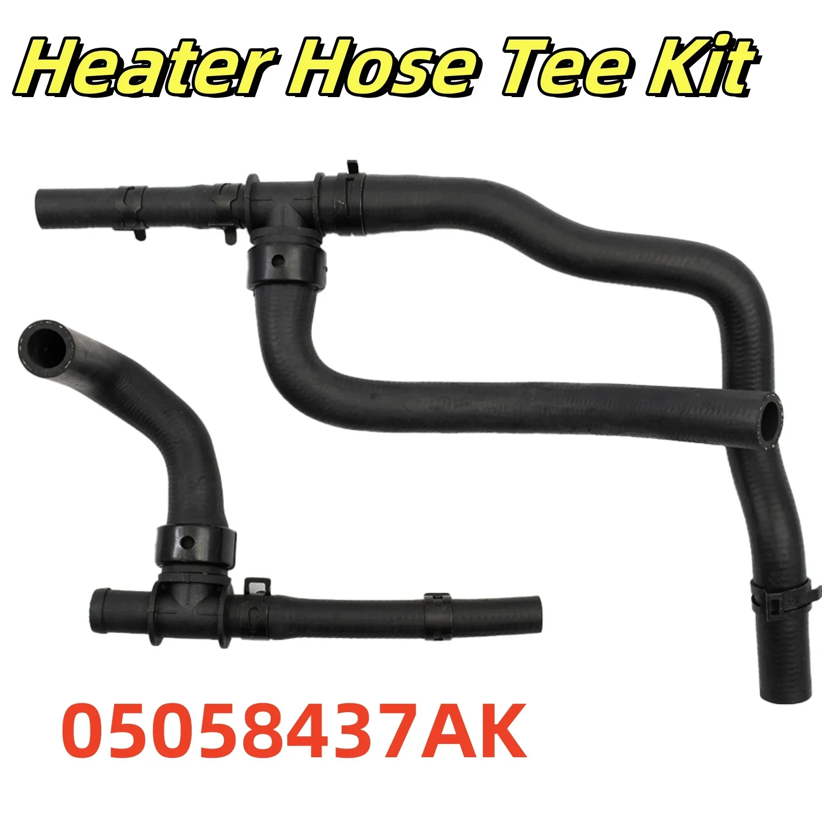 

Car Heater Hose Tee Kit Heater Water Pipe Crankcase Ventilation Pipe 05058437AK For Dodge For Journey 2.4L 2009-2019 Rubben