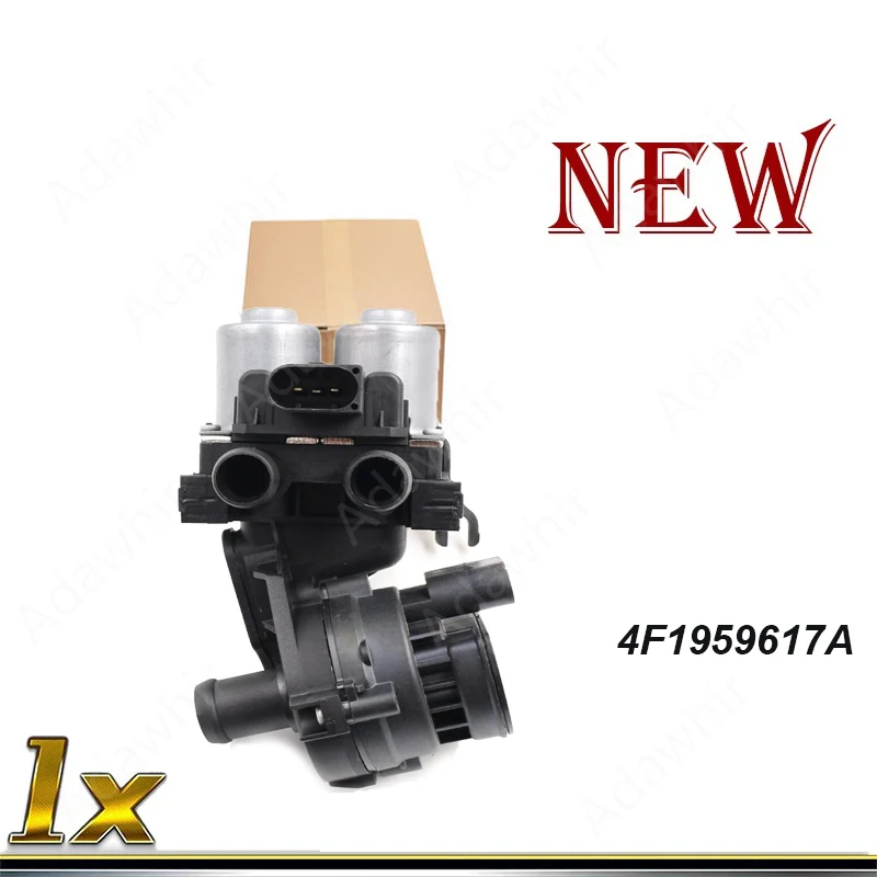 4F1959617B Engine Heater Control Valve Solenoid Replacement for A6 Allroad C6 for A6 C6 Avant 4F1959617A 4F