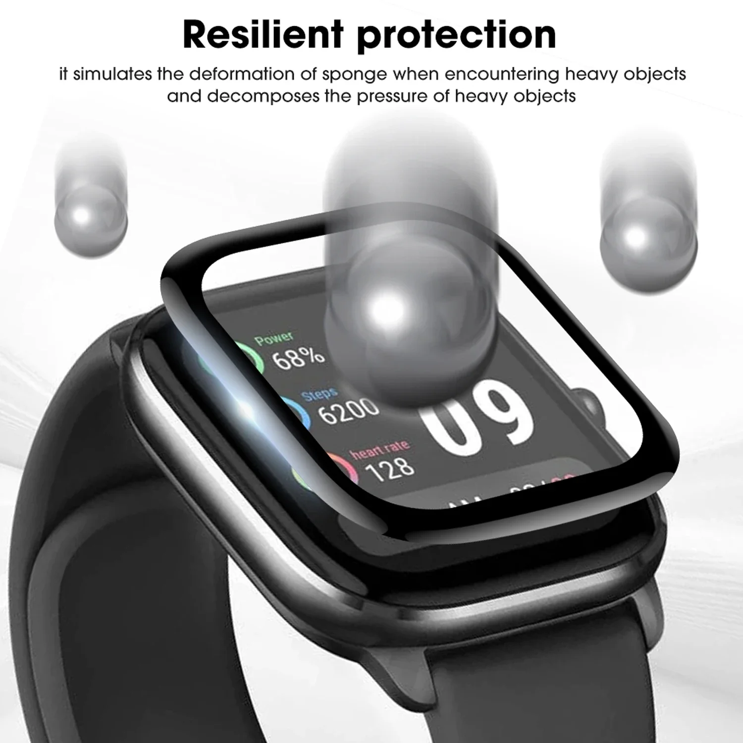 1-10PCS 3D Curved Edge Soft Protective Film Smartband Cover For Xiaomi Mi Band 9 Pro Smart Band Screen Protector For Miband 9Pro