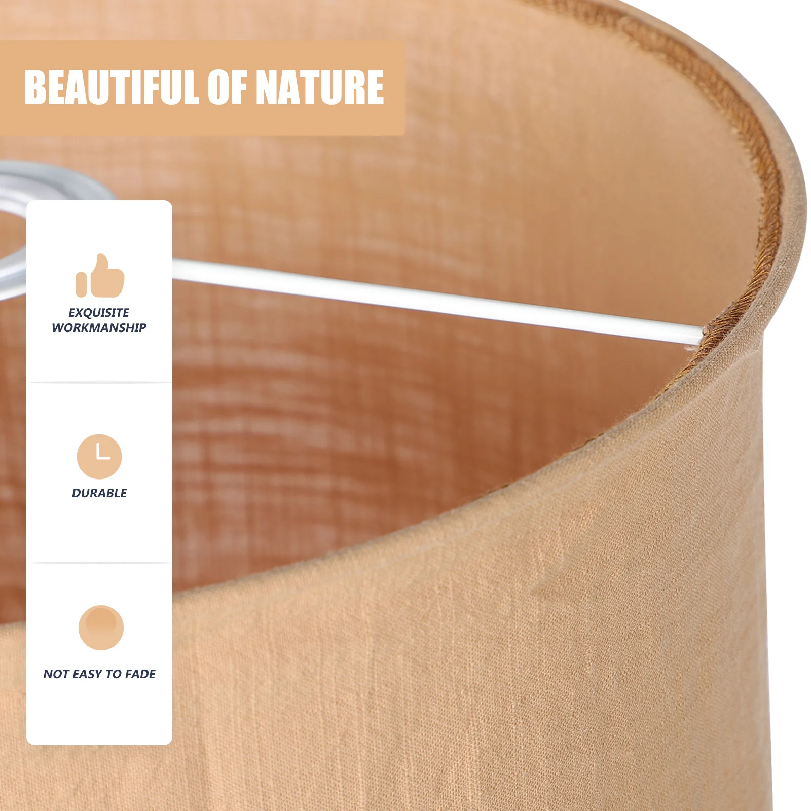 

Cloth Pendant Light Shade Simple Hanging Lamp Shade Home Decor Soft Lighting Room Atmosphere Lamp Cover Clip on Ceiling Shades