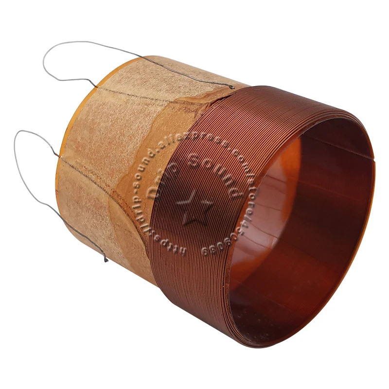 2X38.5มม.7-8Ohm KSV 38.5-Core 4-Layer ทองแดงลวด Bass ลำโพงเสียงวูฟเฟอร์ไดร์เวอร์เสียงลำโพงอะไหล่ซ่อม