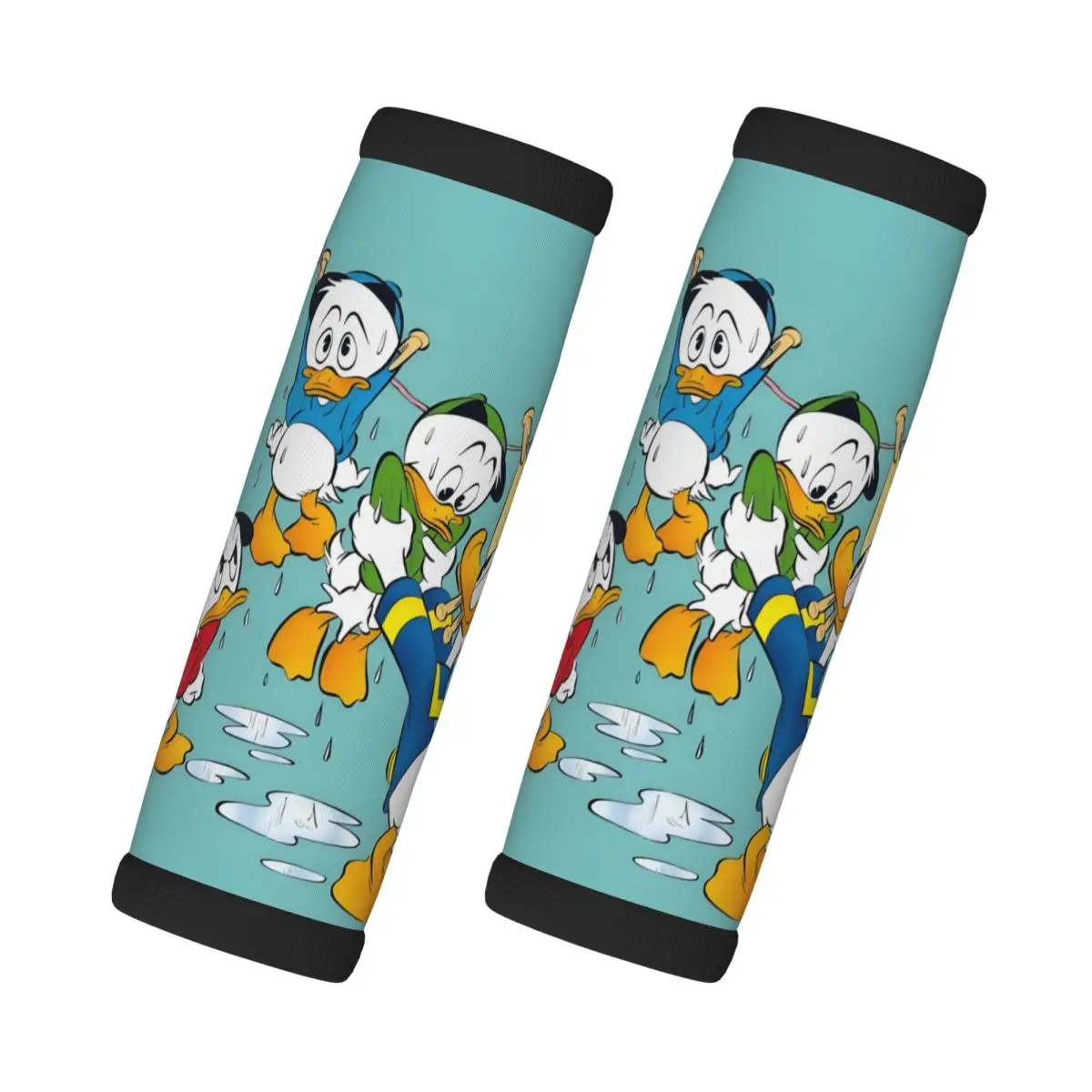 

Custom Donald Duck Anime Manga Grip Handle Cover For Door Handle Suitcases Travel Accessories