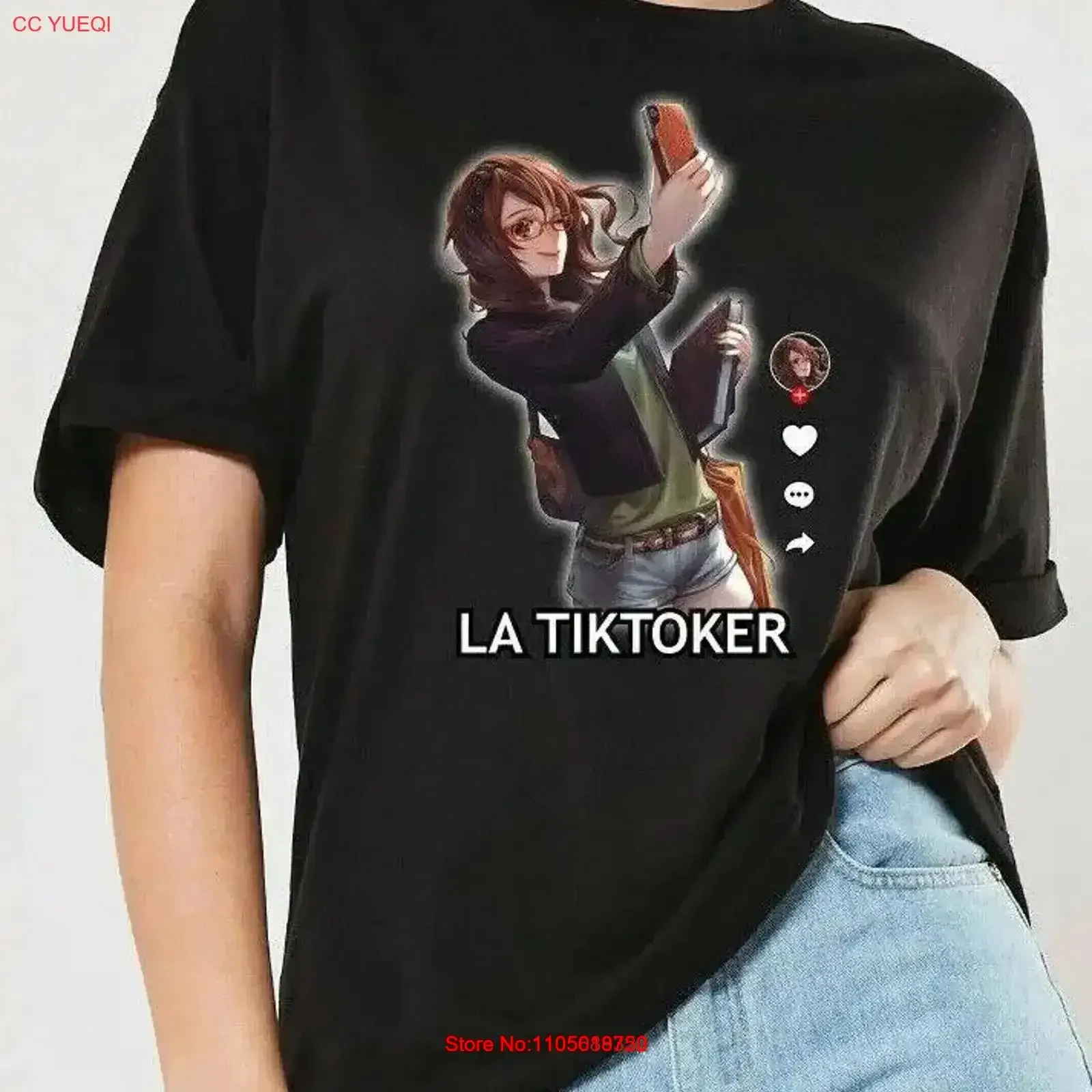 La Tiktoker T shirt Loteria Mexican Bingo Funny woman Lottery Game vintage Washed Stylish Casual Top For Everyday Wear vintage