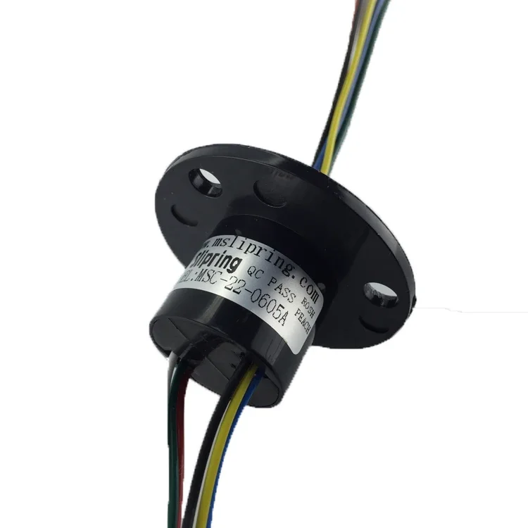 1PC 2/3/4/6/8/12/18/24 Channels Wires Capsule Slip Ring 2/5/10A Slipring 12.5/22mm Mini Rotary Conductiv Joint Connectors