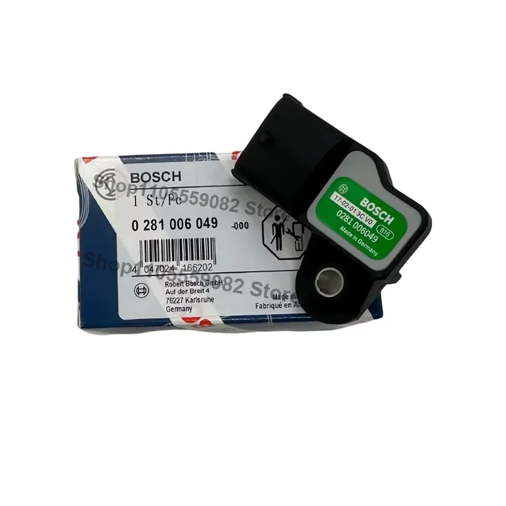 0281006049 Original Intake Manifold Pressure Map Sensor 026123001A 504307953 for MAN IVECO Daily 2.3-3.0L 2009- 0 281 006 049