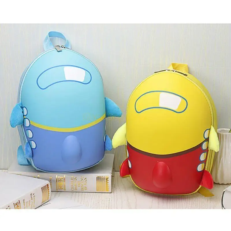 X90d Kleinkind Flugzeug Rucksack Kinderkinder Kindergartenschule Rucksack Geschenk