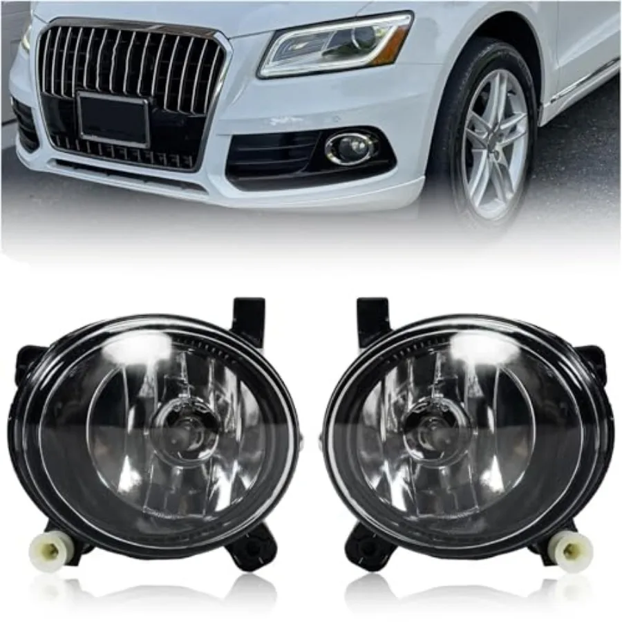 

Комплект из 2 противотуманных фар (левая и правая) для Audi Q5 2009-2017, A6 2009-2011, A4 S4 2009-2012, совместимые с номерами 8T0941699B, 8T0941700B