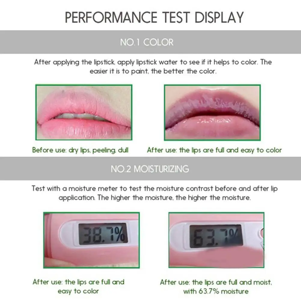 Aloe Vera Moisturizing Lipstick Temperature Changing Color lip gloss Long Lasting Nouritious Lip Balm