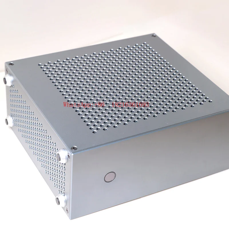 

Store A182 DC-ATX Alimentatore Mezza Altezza Coltello Card Mini Itx Chassis Soft Routing Lega Di Alluminio