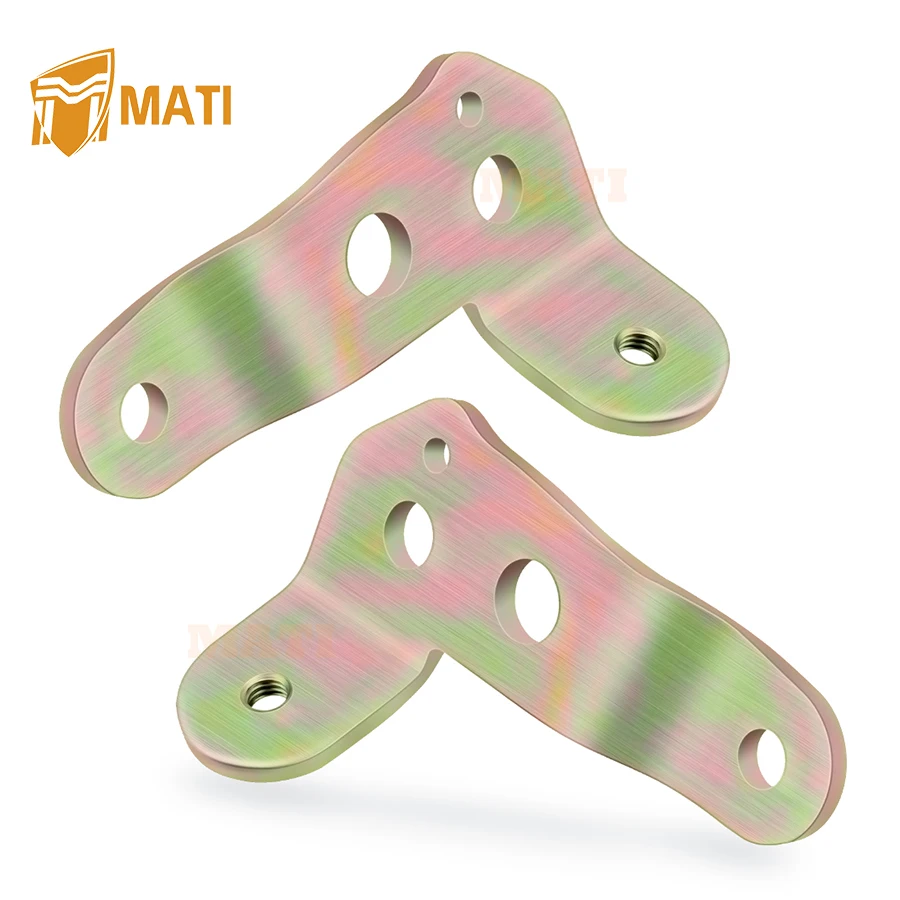 M MATI Left & Right Front Fender Brackets for Yamaha Banshee 350 YFZ350 1987-2006 2GU-21587-10-00 2GU-21588-10-00