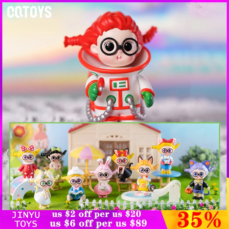 Original CQTOYS Suvi Diary Series Blind Box Trendy Toys Model Confirm Style Cute Anime Figure Desktop Ornaments Gift Collectible