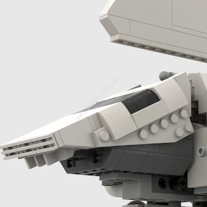 MOC Star Battle – blocs d'empilage de Modification de navette impériale, modèles de jeu, ensemble de construction, jouets classiques pour adultes, passe-temps à collectionner