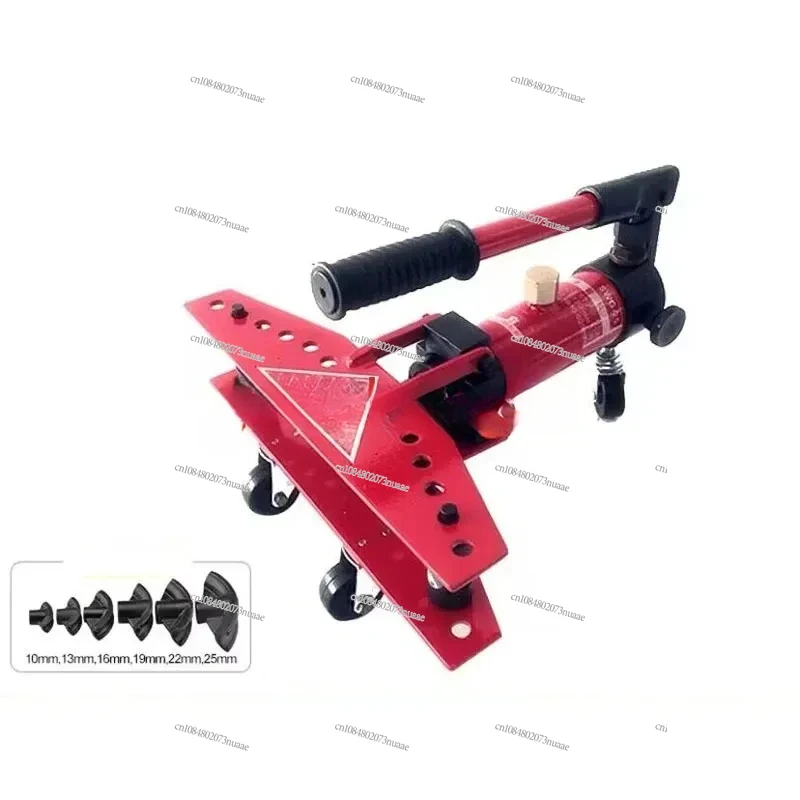 SWG-25 Hydraulic Rebar Bending Machine, Manual Copper Pipe Bending Machine, Powerful Clamp Tool for Stainless Steel Pipes