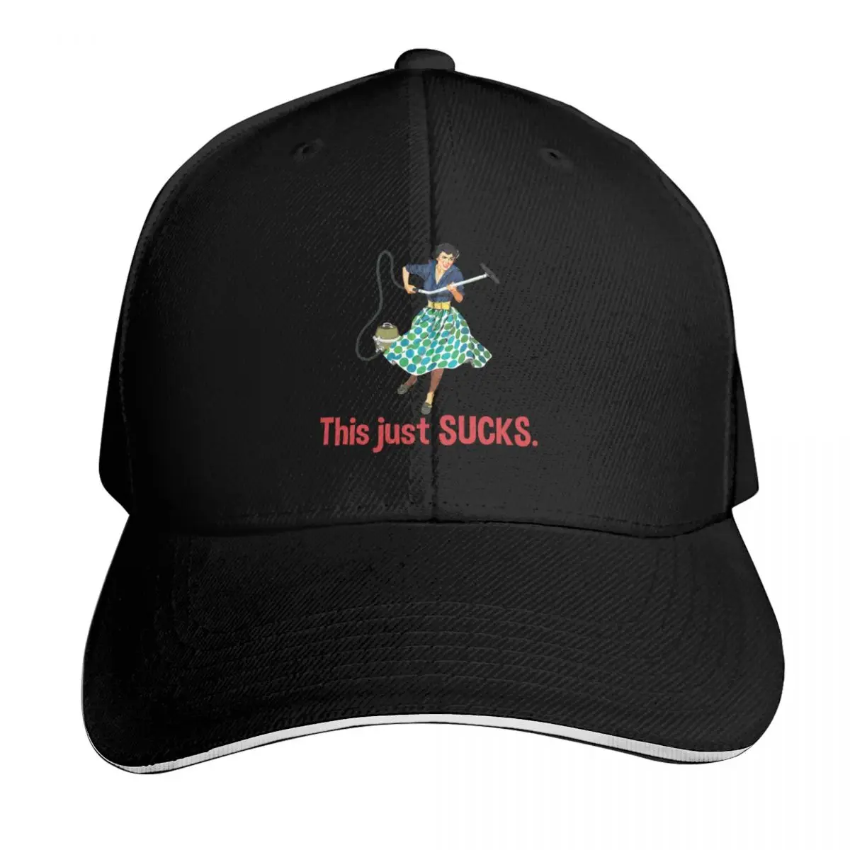 This just sucks. Baseball Cap Moisture Wicking Quick Dry Curved Brim Classic Fit Low Profile Unstructured