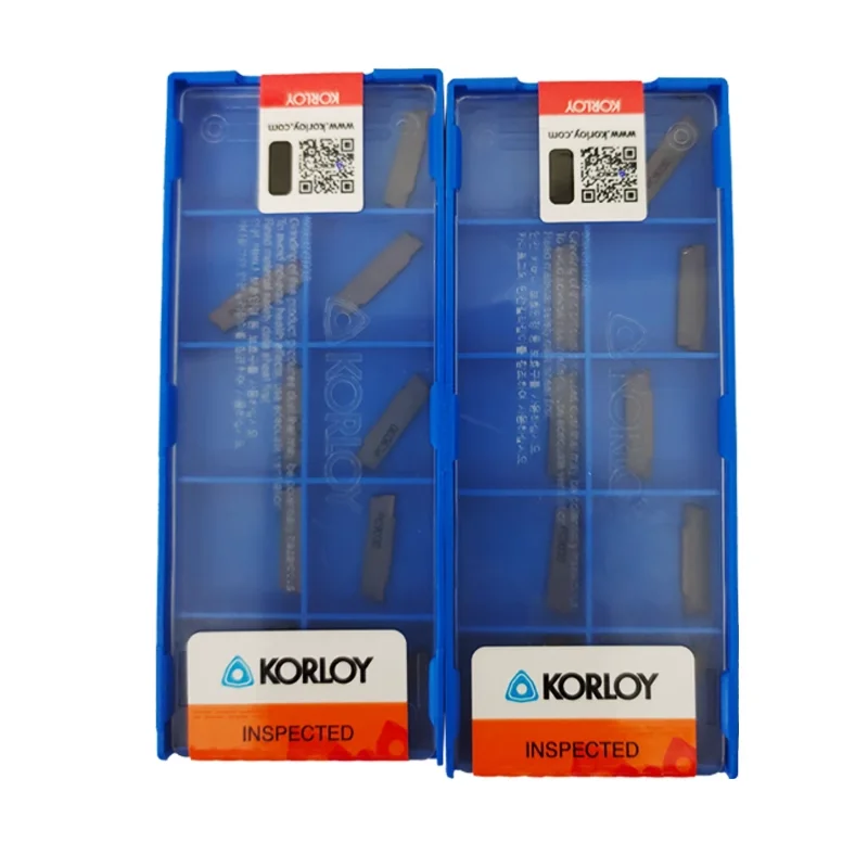 

KORLOY оригинальные MGMN150-G NC3020 NC3030 NC3120 PC5300 PC9030 H01 твердосплавные вставки для обработки канавок токарный инструмент 10 шт.