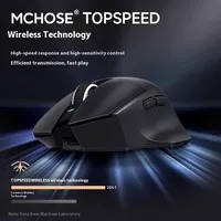 MCHOSE G7 Pro Mouse Paw3395 Tri Mode Wireless Mouse Custom Long Battery Life Ergonomics Low Delay Gaming Mice PC Accessories