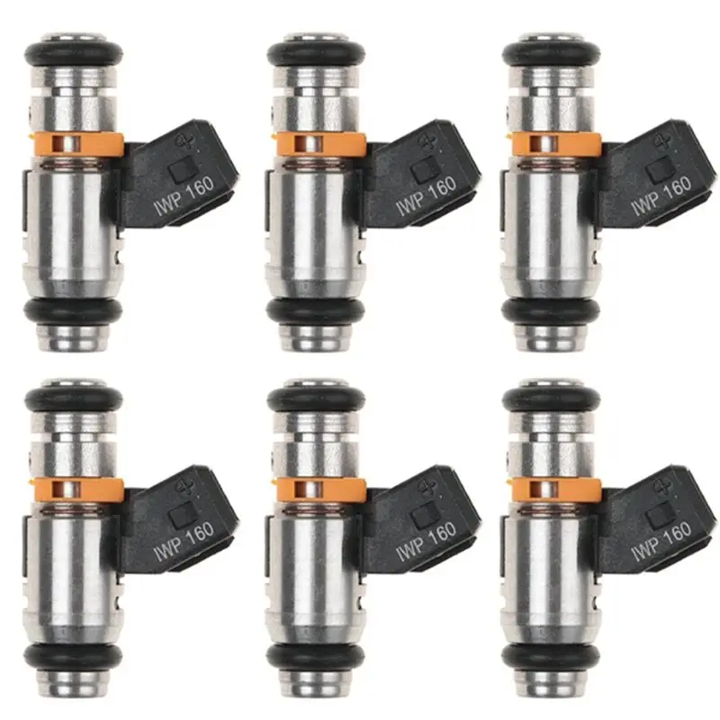 

Набор из 6 стабильных топливных форсунок 71792994 для Fiat 500, Punto, Lancia 2008-2016 (77363790, 71724545)