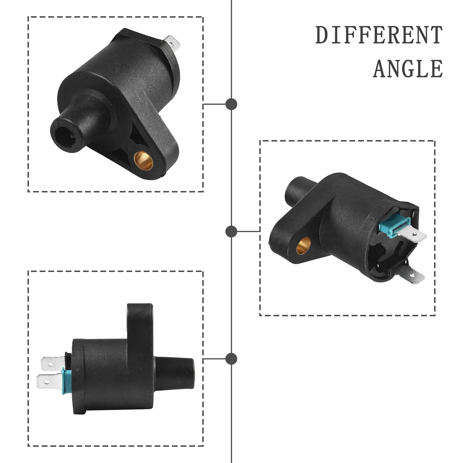 Car Ignition Coil 50cc 125cc 250cc GY6 Universal Motorcycle Ignition Coil Moped Bike Scooter Ignition Coil Ignition System