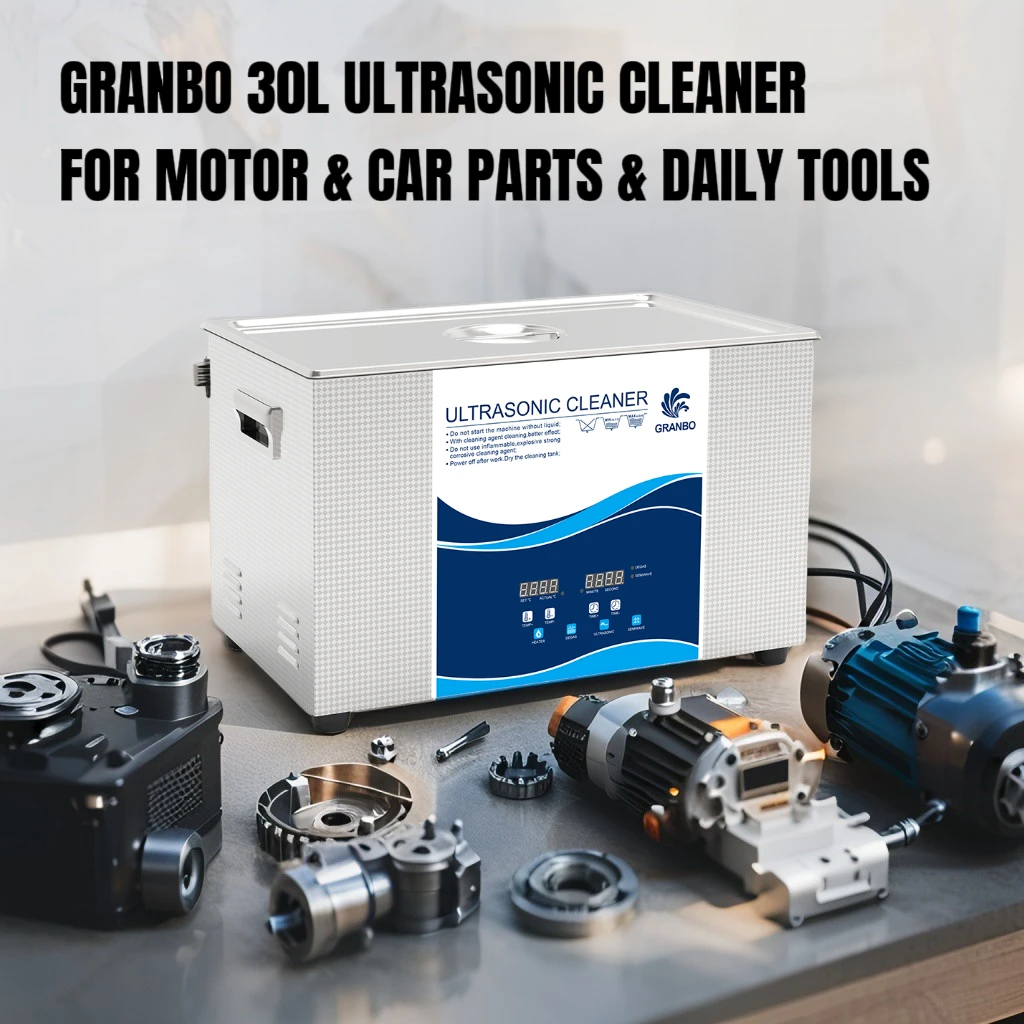 

Ultrasonic cleaner 30L 600W-900W 40KHz Degas Semiwave degreasing and rust removal suitable for Lab equipment engine Parts