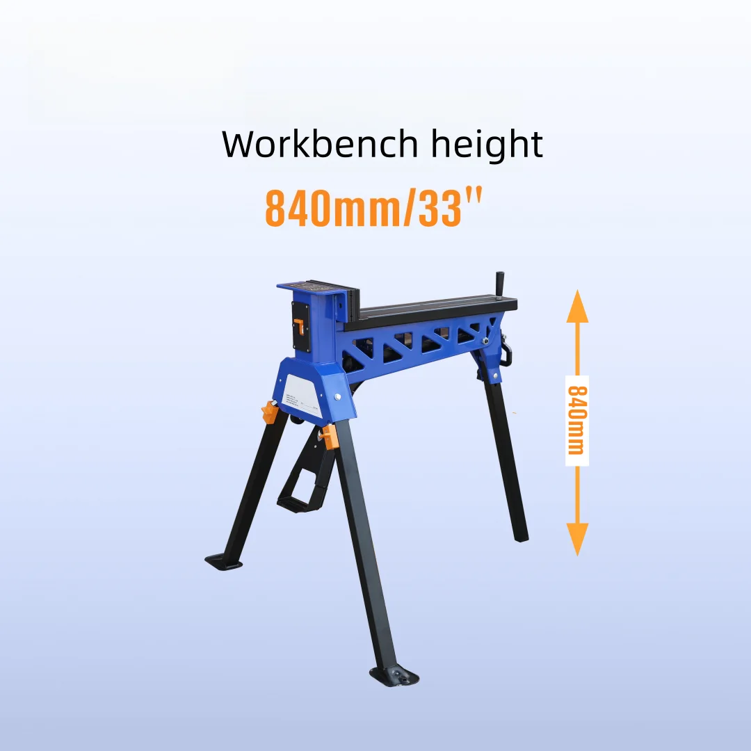 Three-way clamping holding table vise woodworking clamp heavy-duty large-range clamp multi-functional portable workbench tool