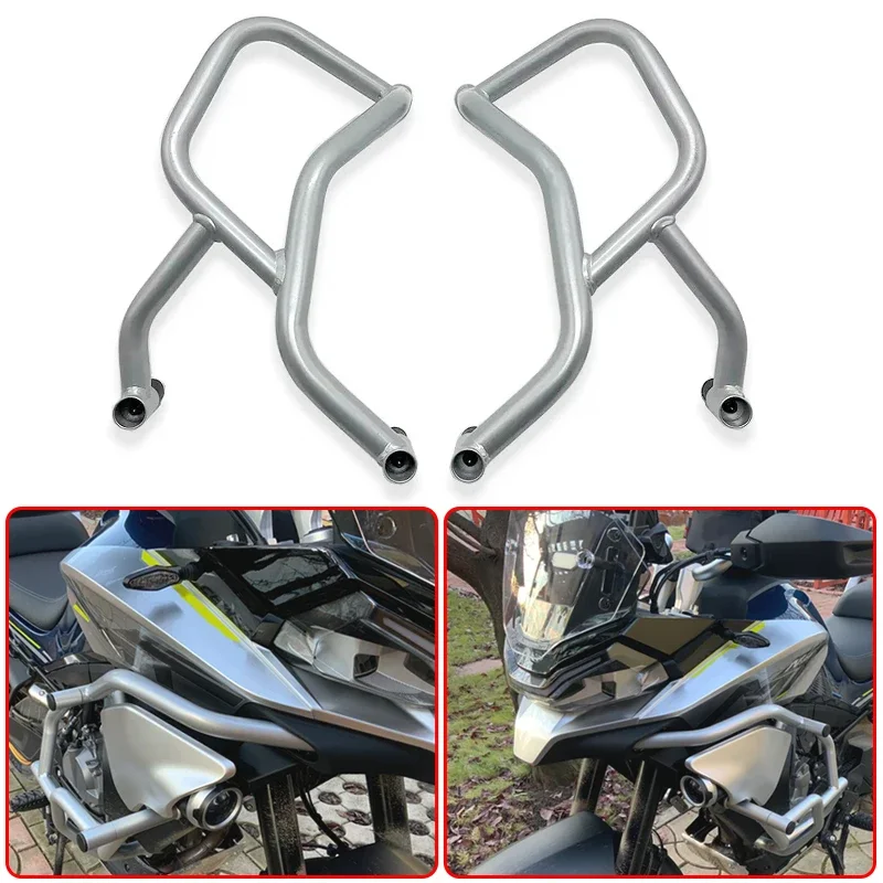 Fit For CFMOTO 800 MT 800 2021-2022 800/MT Engine Guard Highway Crash Bar Motorcycle Frame Protection Bumper 800MT Accessories