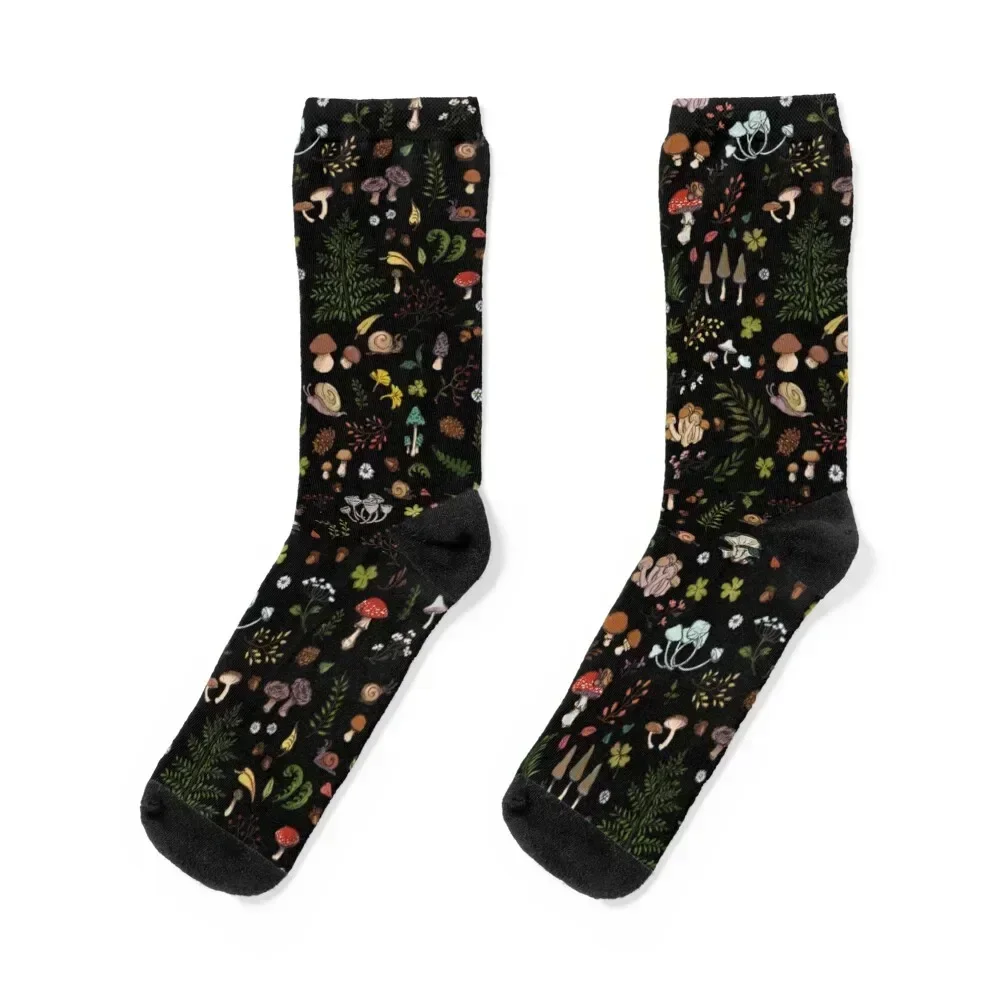 Forest foliage Socks Hiking boots Men's Socks For Girls Men's