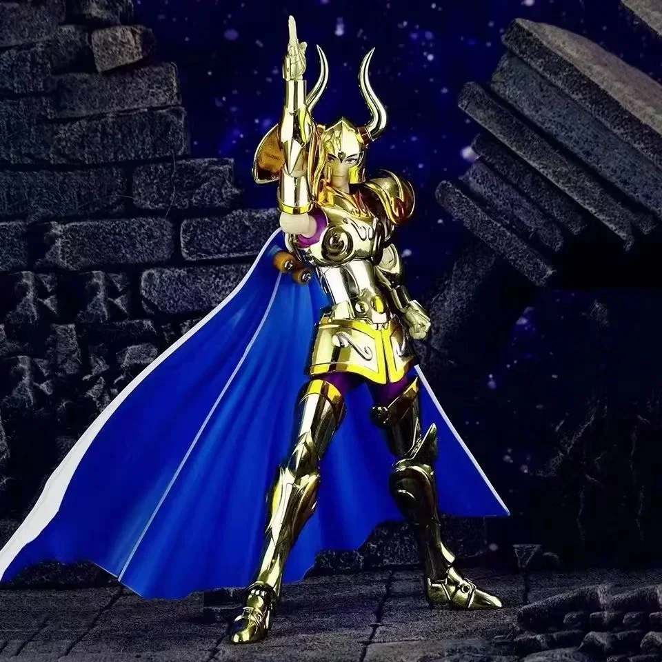 

In Stock CS Model Saint Seiya Myth Cloth EX Capricorn Shura Gold Knights of The Zodiac Action Figure Toy Collection Gift