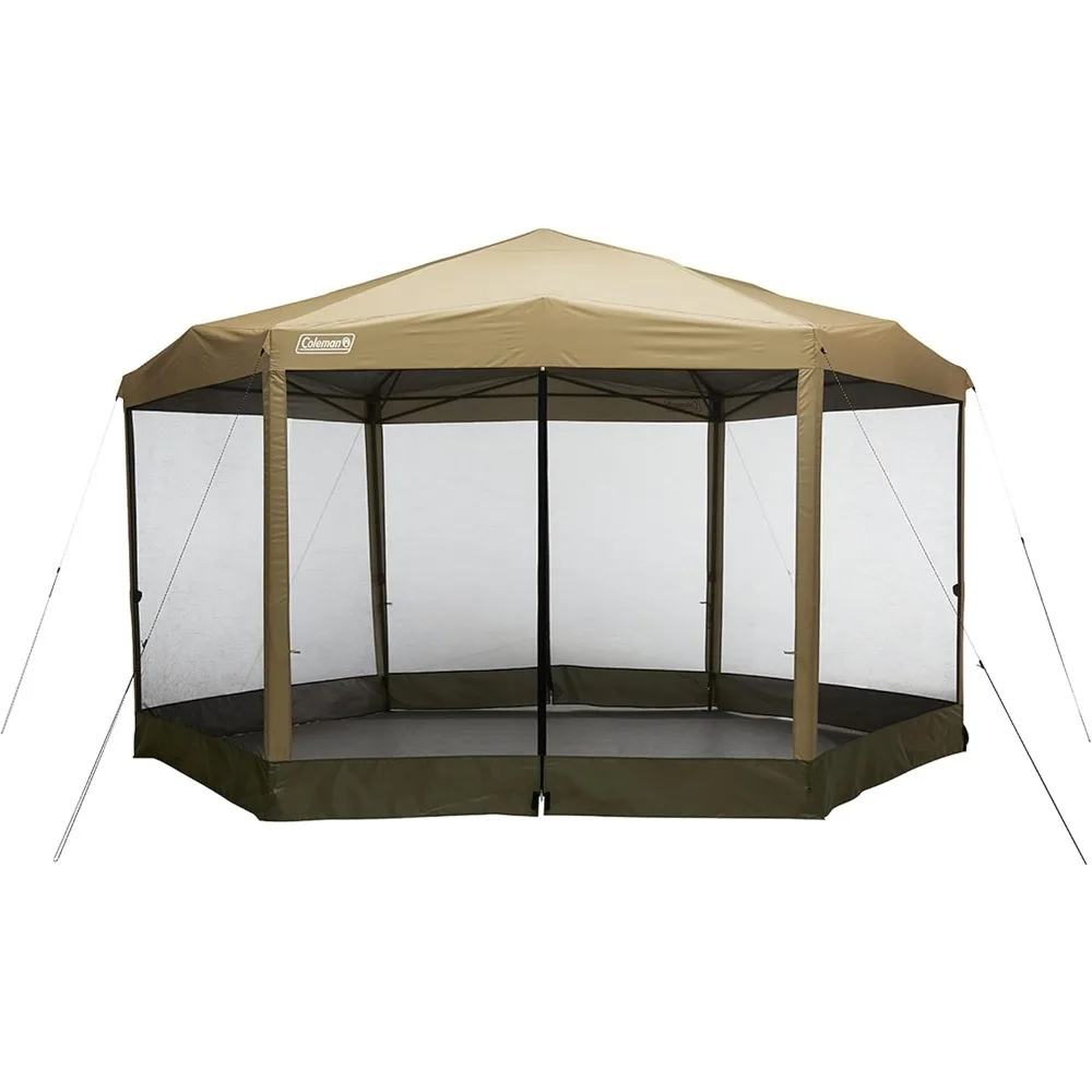 

Back Home Screen Canopy Tent with Instant Setup, Outdoor Gazebo for Bug-Free Lounging, Shelter Fits Over Picnic Tables