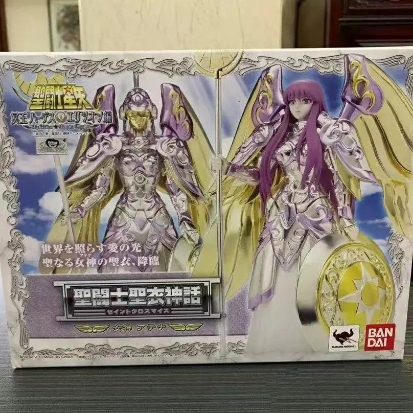 

Original Bandai Edition Saint Cloth Goddess Athena Form Saint Seiya Metal Armor Action Figure High Quality in Stock