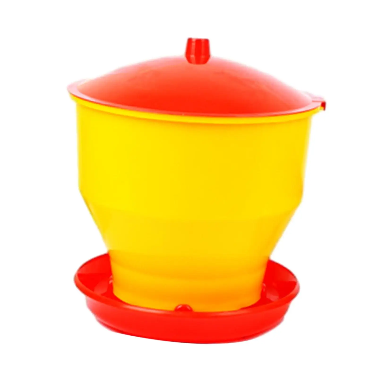 Comedero Automático para Pollos, Comedero Portátil Desmontable para Patio Trasero, Comedero para Palomas, Gansos, Gallinas, Patos, Codornices, Cacatúas