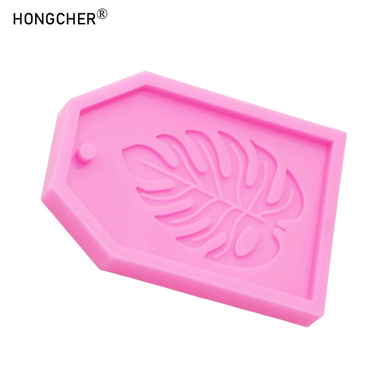 Shiny Mirror Turtle Leaf Silicone Mold Aromatherapy Decoration Pendant for DIY Chocolate Cake Baking Dessert Making Tools - view 5