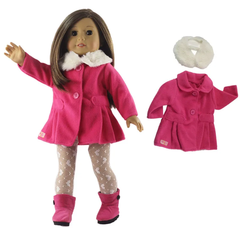 1 Set schöne Freizeitkleidung Puppenkleidung für 18-Zoll-amerikanische Puppen Viele Stile zur Auswahl A90 – Detail 8