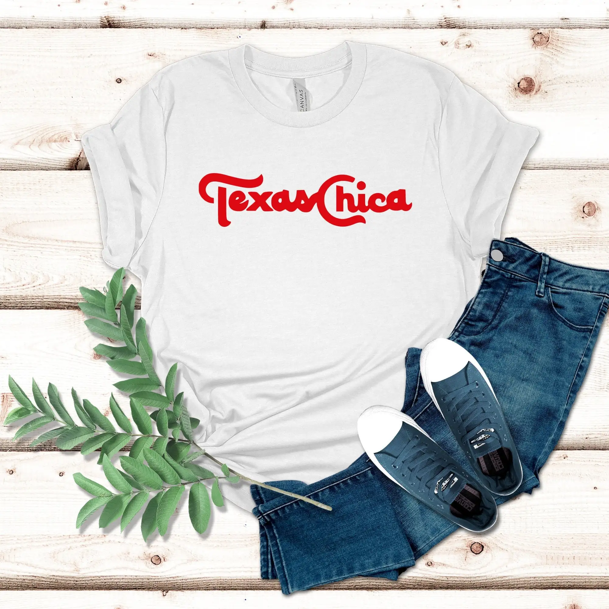 Texas Chica T Shirt Pride Love Womens Latina County Vintage