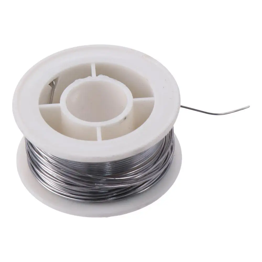 55×55×28mm Spools of Solder Wire Silver Tin-lead Alloy High Purity Solder Wire Circle Modern No-clean Soldering Tin Wire