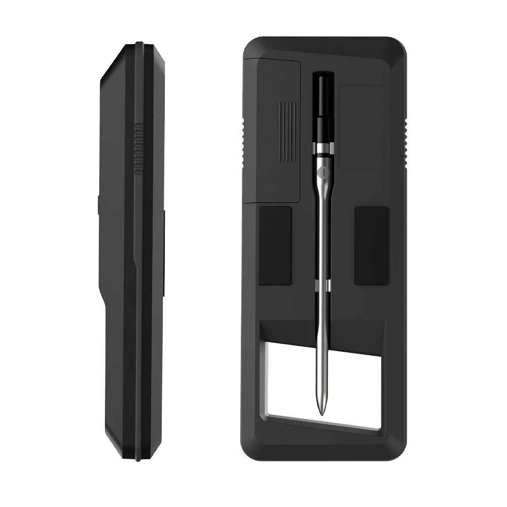 Tuya Digital Bluetooth Wireless Meat Thermometer 170M Range Stainless Steel Probe مع أداة تحكم عن بعد بإضاءة خلفية #3