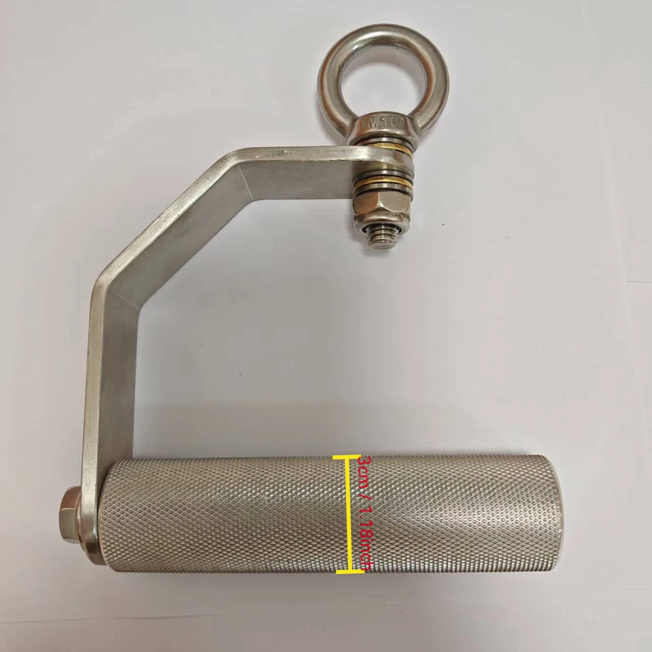 360 rotating fitness handle, rowing high-position gantry accessory handle, semi-open handle, metal bird-shaped pull-down handle.