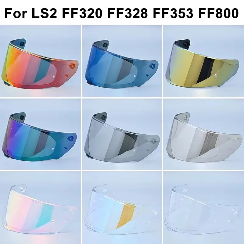 Casco LS2 FF320 FF353 FF328 FF800 Motorcycle Helmet Visor Capacete De Moto Full Face Helmet Motorcycle Accessories Shield Lens