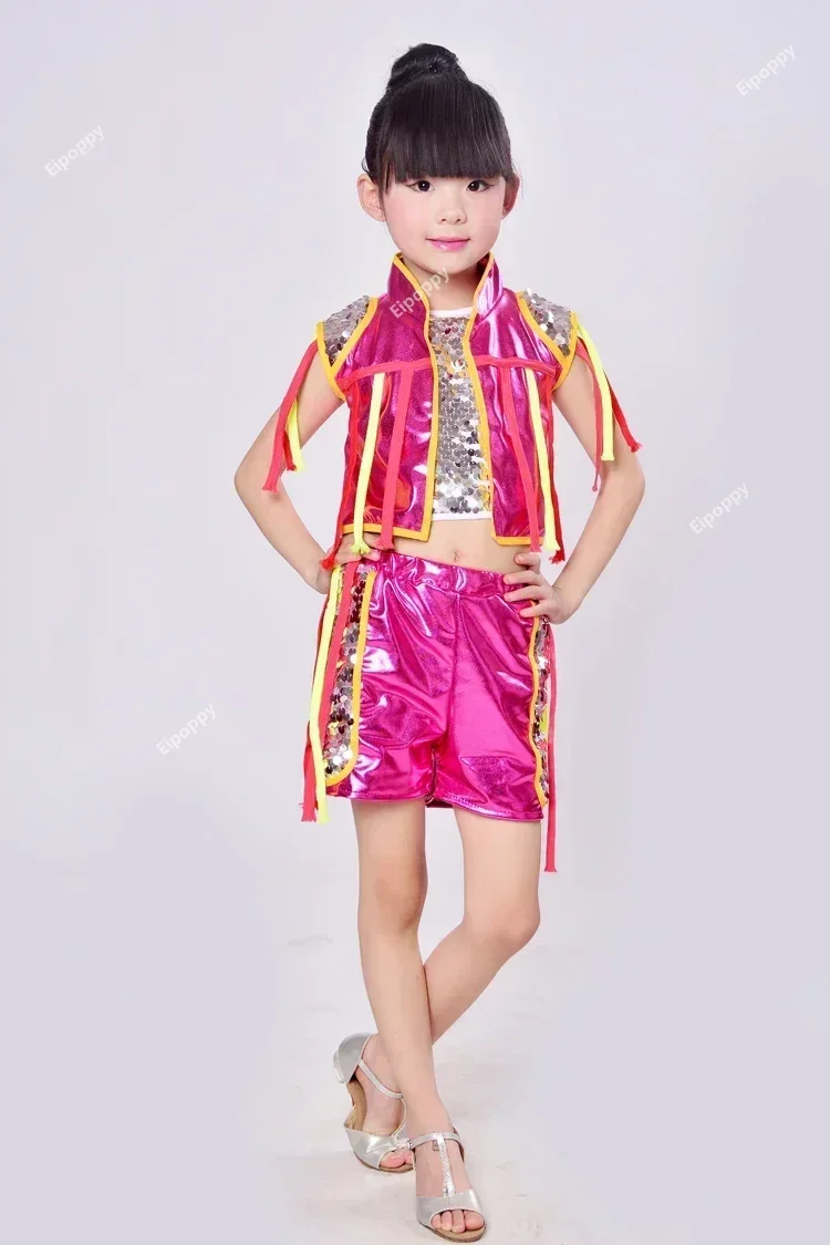 Costumes Female Hip-hop Jazz Dance Performance Clothing Girls Dance Clothes Stage Performance Outfit