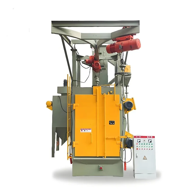 Hook Type Shot Blasting Machine Industry Shot Blasting Machine 360° Cleaning for Steel Structure Factory Mechanical Parts