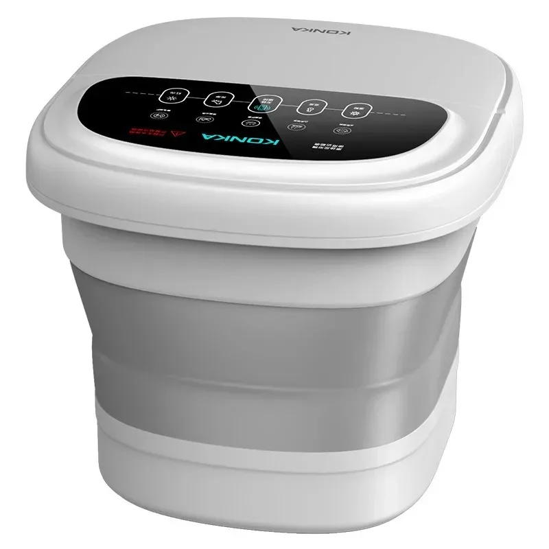 

Складное ведро для замачивания ног с высокой и глубоким подогревом, автоматический нагрев, ванна для ног с постоянной температурой, электрическая массажная ванна для ног