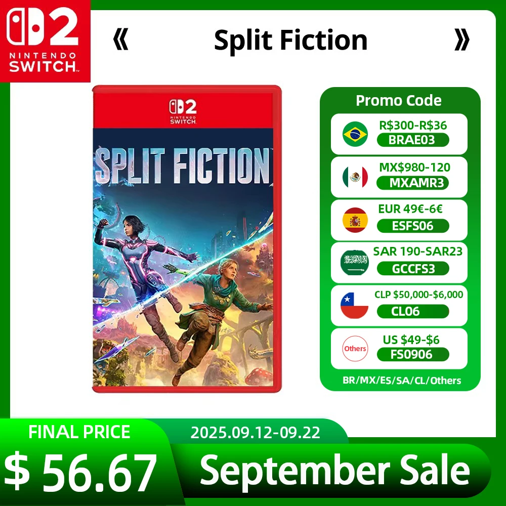عروض ألعاب نينتندو سويتش 2 - سبليت فكشن - ألعاب مغامرة أكشن وإصدار RPG Genre Switch 2