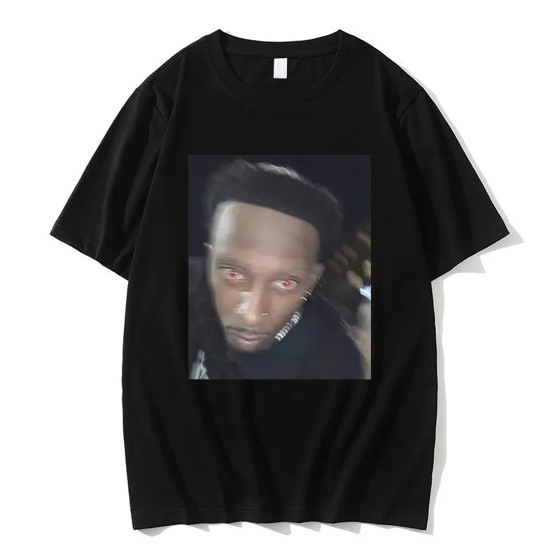 Awesome Rapper Funny Playboi Carti Vampire Meme Graphic T-shirt Men Women Fashion Hip Hop T Shirts Male Pure Cotton Tshirt Tops