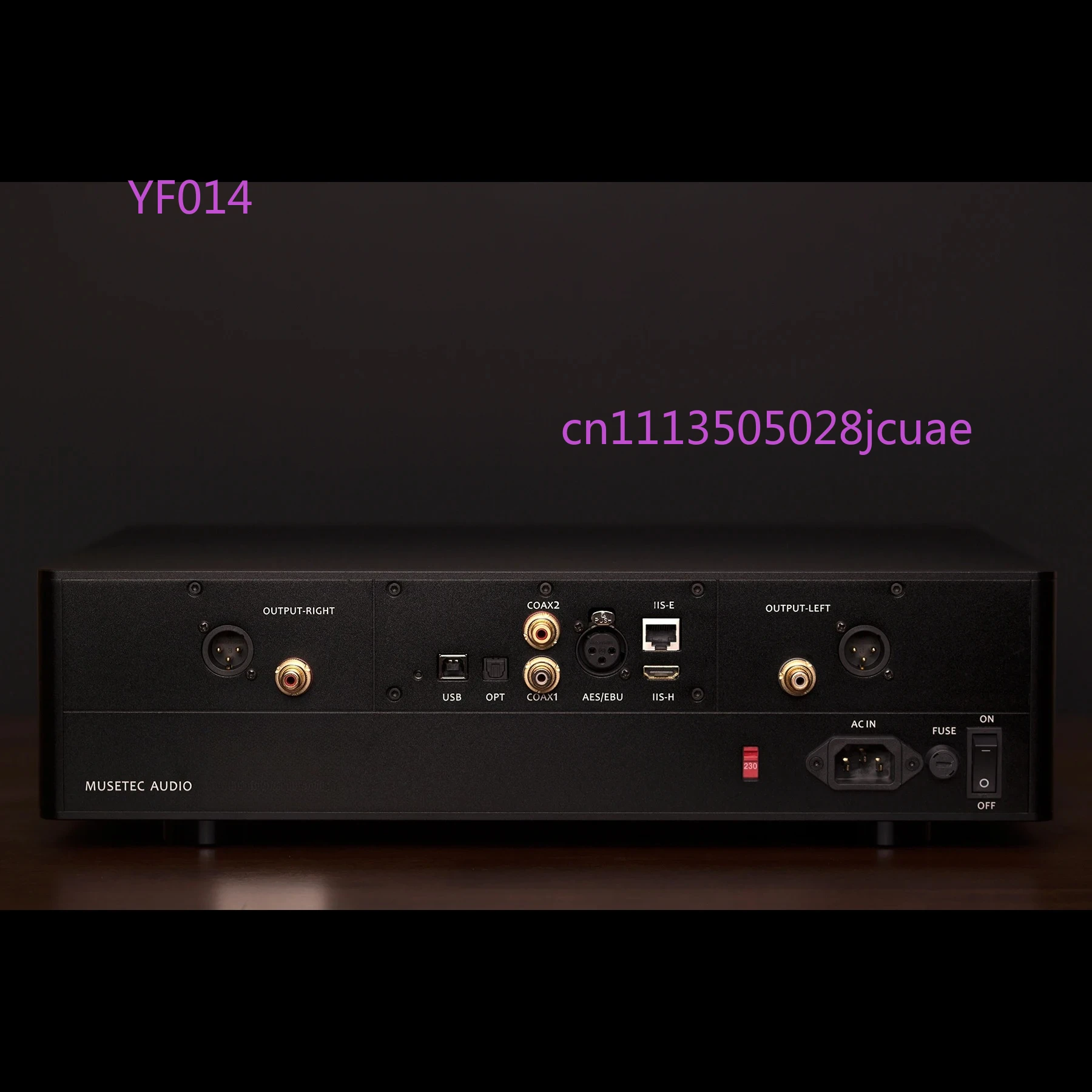 MH-DA006 DAC Decoder ES9039PRO USB I2S AES Coaxial Optical DSD1024 PCM768K