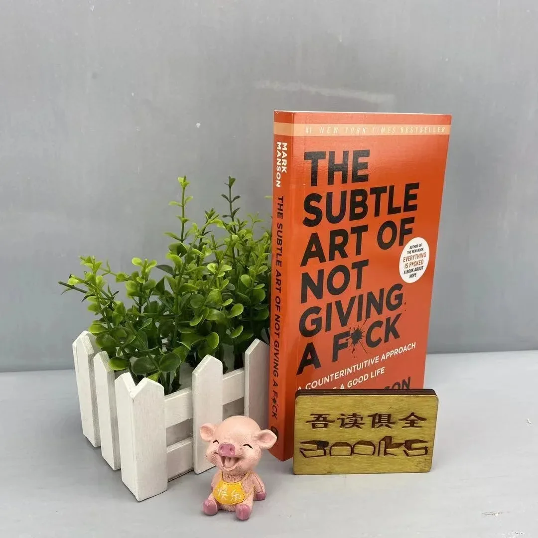 The Subtle Art of Not Giving A F*C/Reshape Happiness/how To Live As You Want By Mark Manson Self Management Stress Relief Book