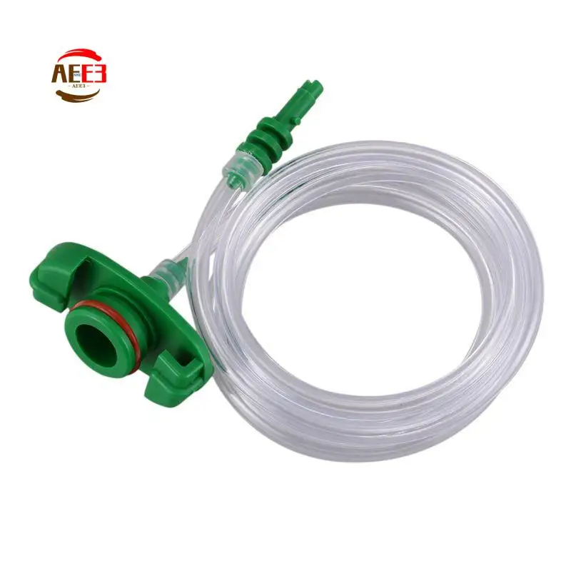 AEE3-2X 30CC-50CC Plastic Transparent Air Tubing Glue Dispenser Syringe Adapter