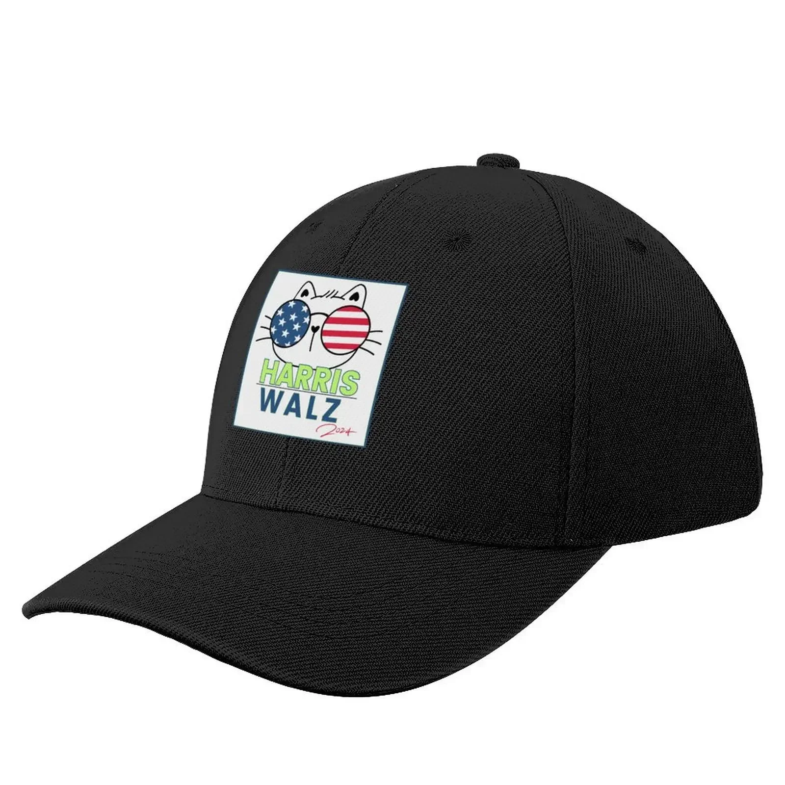 

PURR’FECT! HARRIS & WALZ : NEON President Unlock Baseball Cap fishing hat New In Hat Mens Women's