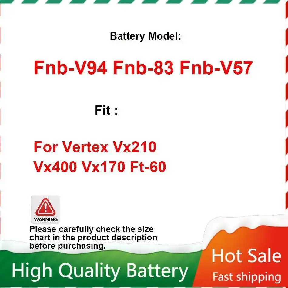 New 1800Mah FNB-V57…